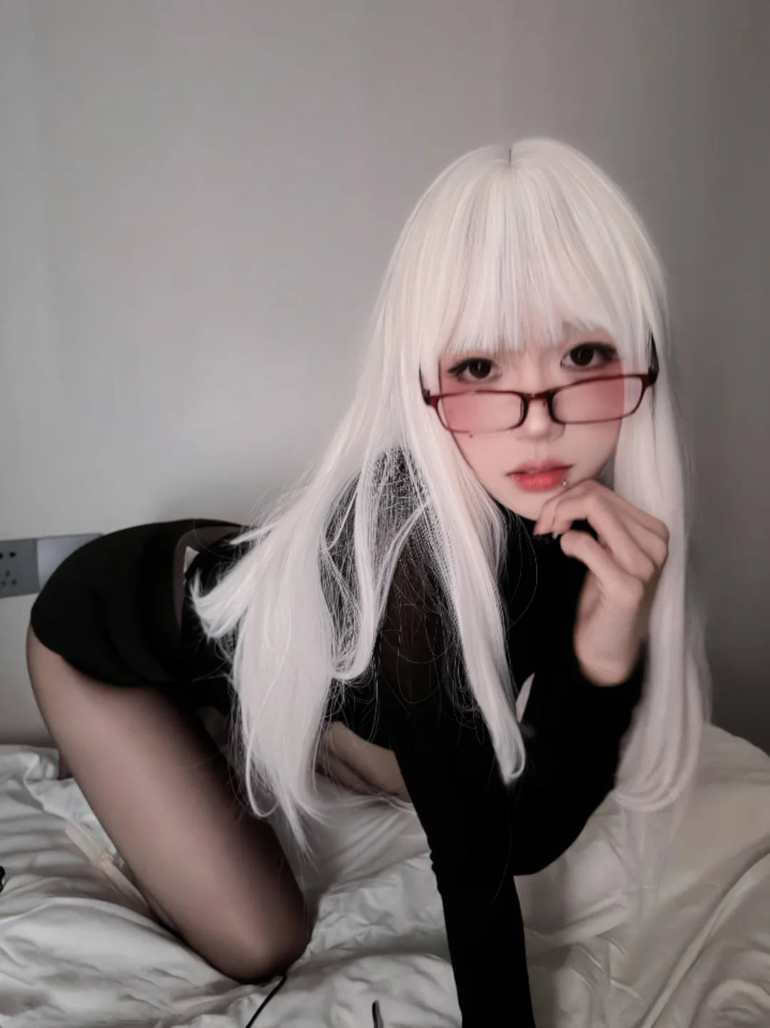 麻薯大王 - No.001 暗夜纯白 [52P-91MB] tg@simisebaisi 【丝足阁】015.webp